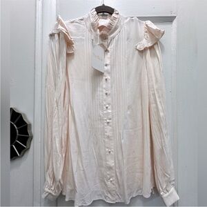 Selkie The Parfait Victorian Tux Blouse